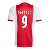 Maglie da calcio Ajax Kasper Dolberg #9 Prima Maglia 2025-26 Manica Corta
